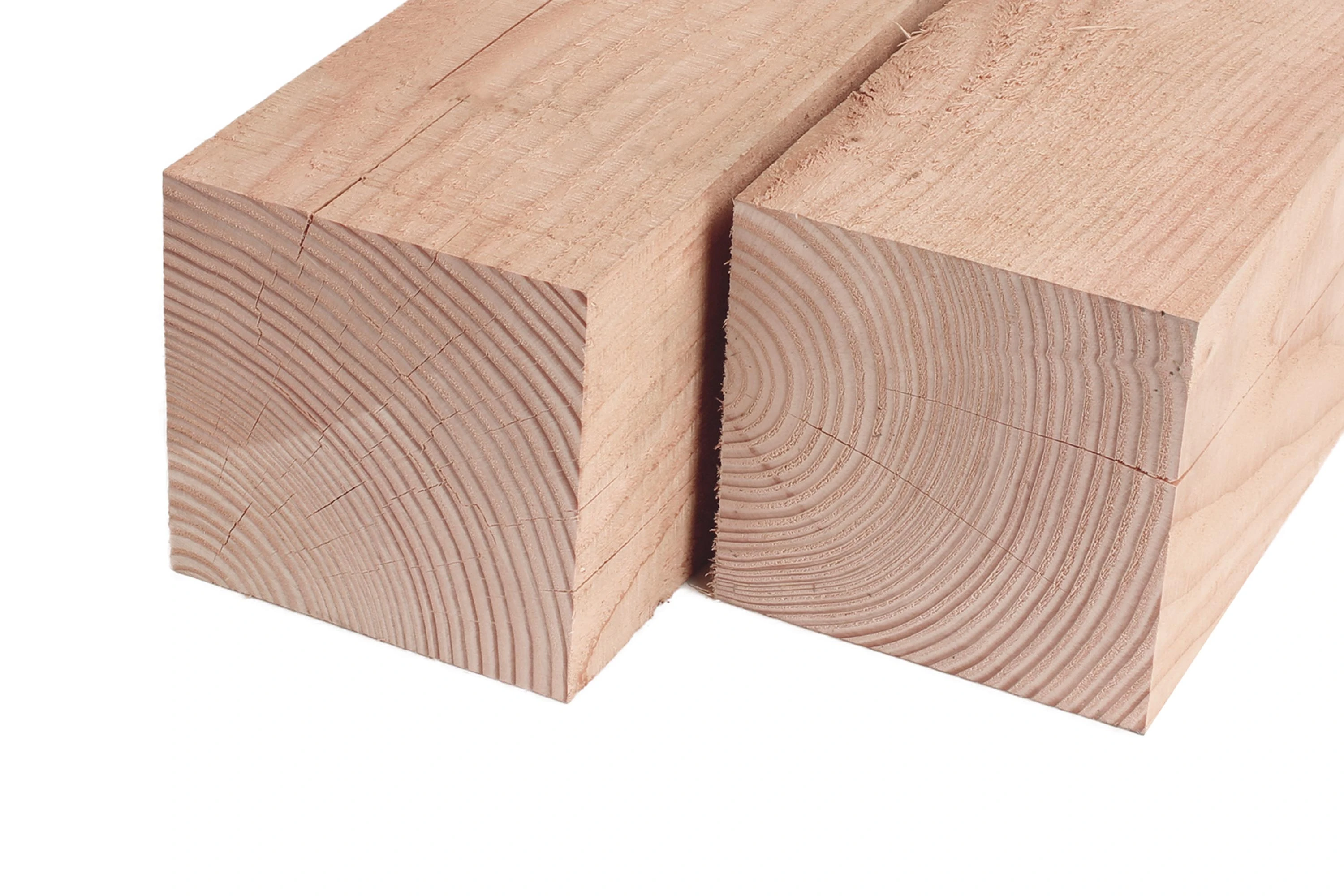 Douglas Paal 30 x 30 cm (300 x 300 mm) Fijnbezaagd - Lengte 400 cm - Afbeelding 1